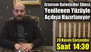 Erzurum Galericiler Sitesinde Açılış Heyecanı