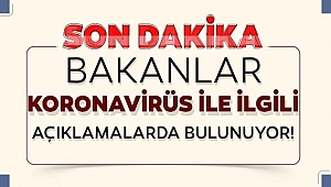 Bakan Koca'dan Corona Virüs Açıklaması!