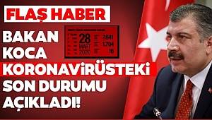 Bakan Koca'dan Günlük Veri Açıklaması