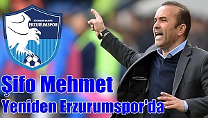 Erzurumspor Yeniden Şifo Mehmet'e Emanet Edildi