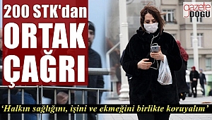 STK'lardan Korona Tedbir Çağrısı