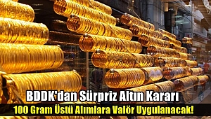 BDDK'dan Sürpriz Altın Kararı!