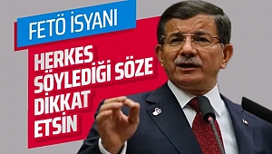 Davutoğlu'ndan Erdoğana 'Sessiz Kalma' Çağrısı