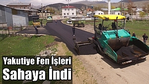 Yakutiye Fen İşleri Sahaya İndi