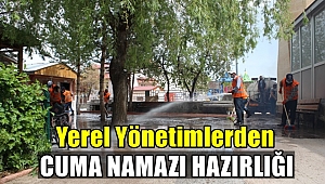 Yerel Yönetimlerden Cuma Namazı Hazırlığı