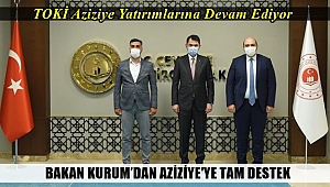 TOKİ Aziziye Yatırımlarına Devam Ediyor