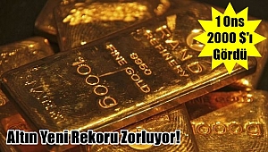 Altın Yeni Rekoru Zorluyor!