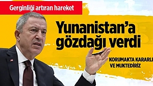 Bakan Akar'dan Net Mesaj