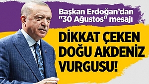 Başkan Erdoğan'dan Zafer Mesajı