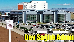 İbrahim Çeçen Üniversitesinden Dev Adım