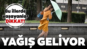 Meteorolojiden Yağış ve Fırtına Uyarısı