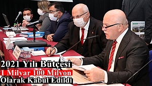 Erzurum Büyükşehir Belediyesi 2021 Yılı Bütçesini Oyladı