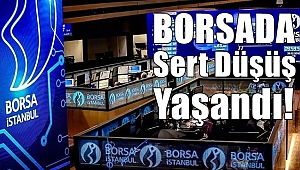 Borsa Günü Düşüşle Kapattı