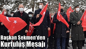 Başkan Sekmen'den 12 Mart Mesajı