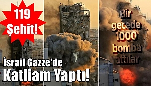 Terör Devleti İsrail Gazze'de Katliam Yaptı!
