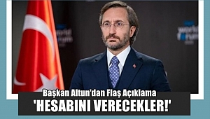 Başkan Altun'dan Flaş Açıklama
