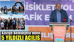 Aziziye Belediyesi'nden 5 Yıldızlı Açılış