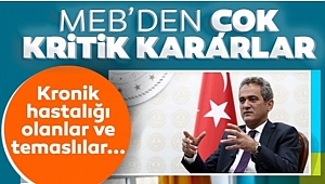 MEB'den Çok Önemli Karar!