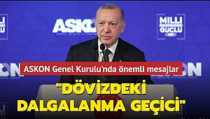 Başkan Erdoğan'dan Döviz Kuru Mesajı