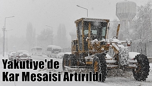 Yakutiye'de Kar Mesaisi Yoğunlaştırıldı