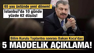 Bakan Koca'dan Müjdeli Açıklamalar
