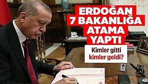 Başkan Erdoğan'dan Yeni Atamalar
