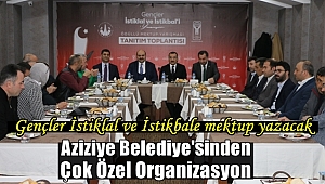 Ödüllü Mektup Yarışması Aziziye’de Tanıtıldı