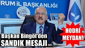 Başkan Bingöl'den Sandık Mesajı