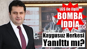 Erzurum LGS Başarısında Bomba İddia!