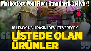 Marketlere Yeni Fiyat Standardı Geliyor