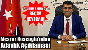 Erzurum SMMMO'da Seçim Heyecanı