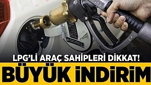 LPG'ye İndirim Geliyor