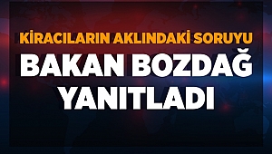 Bakan Bozdağ'dan Kiracıları Rahatlatan Açıklama