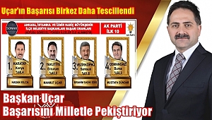 Uçar'ın Başarısı Bir Kez Daha Tescillendi