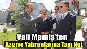 Vali Okay Memiş’ten Aziziye çıkarması