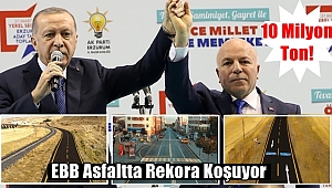 EBB Asfaltta Rekora Koşuyor