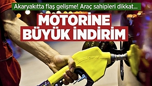 Motorine İndirim Geliyor!