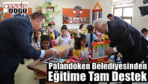 Palandöken Belediyesinden Eğitime Tam Destek