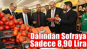 Tarım Kredi Kooperatif Marketlerinde Ilıca Domatesi 8,90 lira
