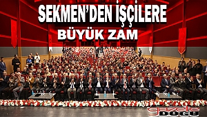 Mehmet Sekmen'den %75 Zam