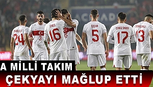 A Milli Futbol Takımı, Çekya'yı 2-1 Mağlup Etti