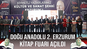 Doğu Anadolu 2. Erzurum Kiap Fuarı Açıldı.