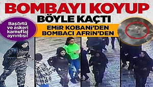 İstiklal Caddesi'ne Bombayı Koyan Kadın Böyle Kaçmış!