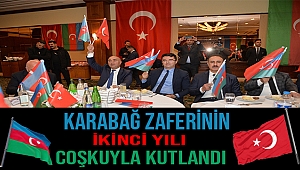 Karabağ Zaferinin 2. yılı Coşkuyla Kutlandı.