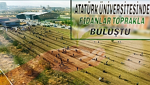 Milli Ağaçlandırma Gününde Fidanlar Toprakla Buluştu