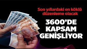 3600 Ek Gösterge Kapsamı Genişliyor!