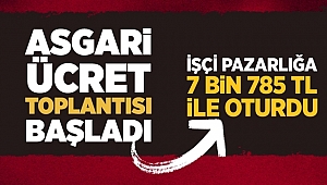 Asgari Ücret Toplantısı Başladı
