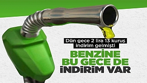 Benzine İndirim!