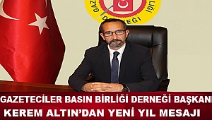 Kerem Altın'dan Yeni Yıl Mesajı
