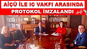 AİÇÜ ile IC Vakfı Arasında Protokol İmzalandı